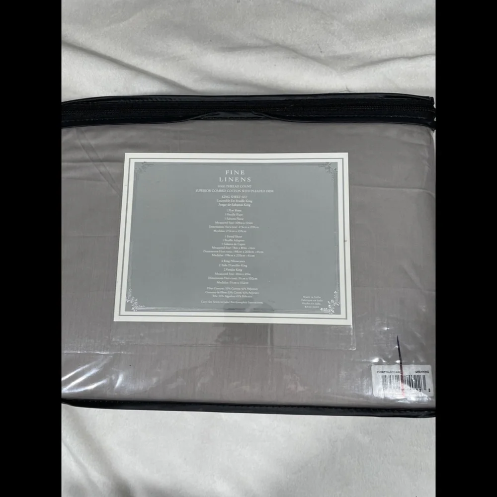 Pacific Coast Textiles‎ 4 PC 1000 TC Sheet Set King